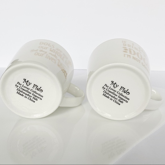 Pair of My Fido Petlover Collection Coffee Mugs - Picture 6 of 8
